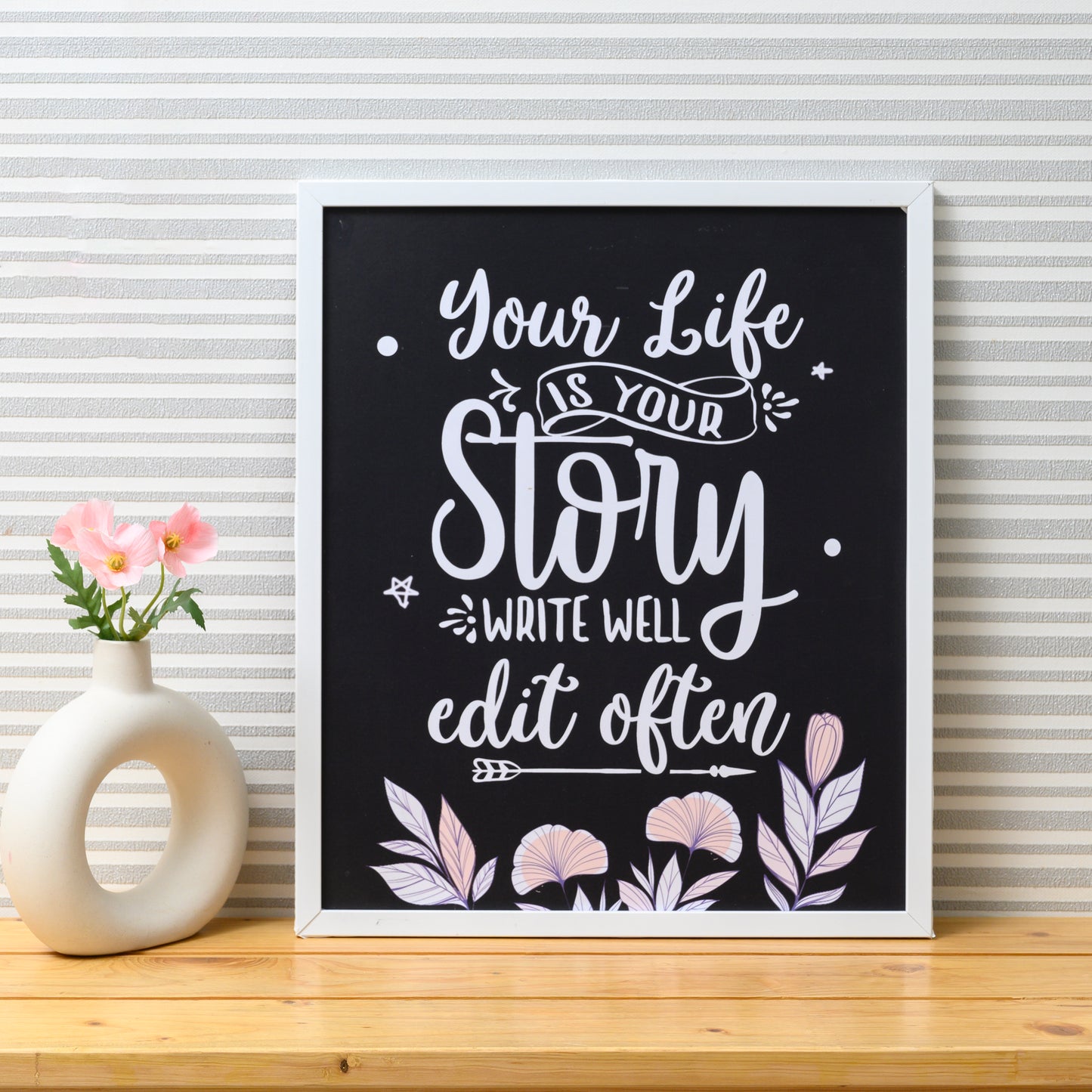 Your Life Your Story Wall Frame